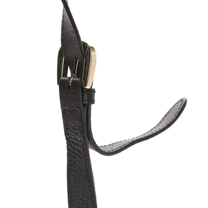Gucci Crystal Monogram Small D Gold Ring Messenger Dark Brown 10 of 14