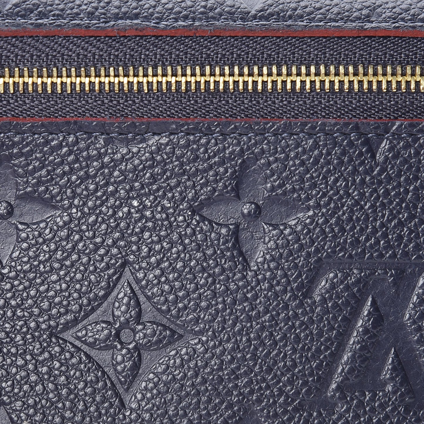 Empreinte Key Pouch Marine Rouge