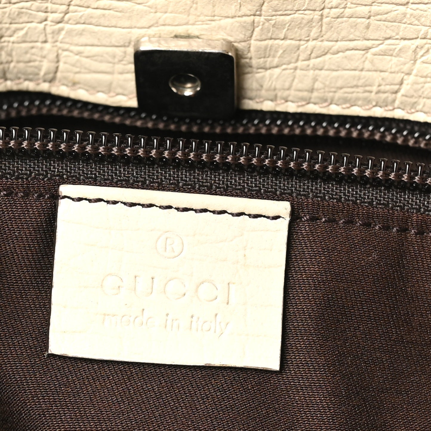 GG Plus Monogram Medium Joy Tote Off White