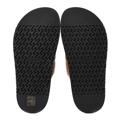 Hermes Nappa Extra Sandals 36.5 Gold 5 of 8