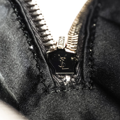 Saint Laurent Calfskin Large Muse Dark Gray 8 of 8