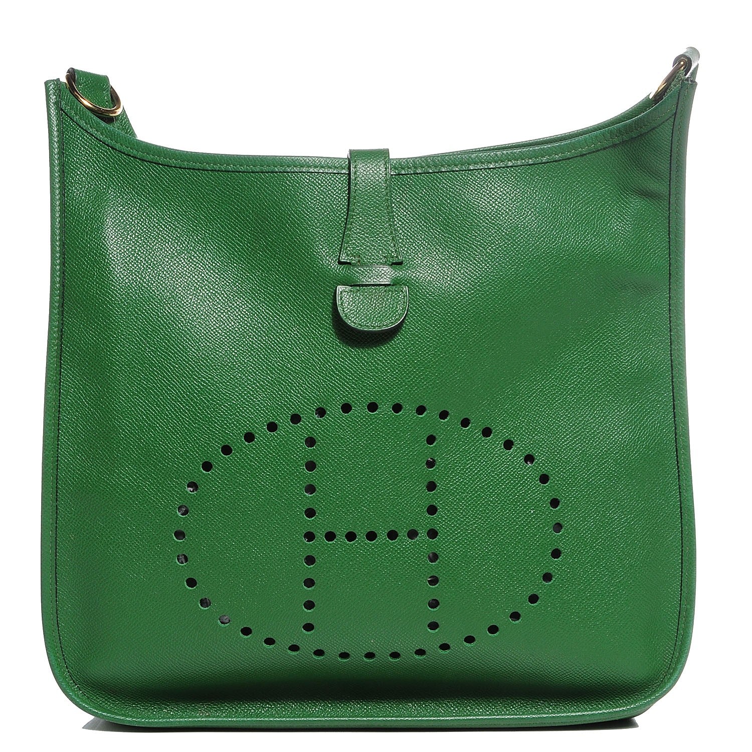 Hermes Courchevel Evelyne GM Vert Clair 1 of 12