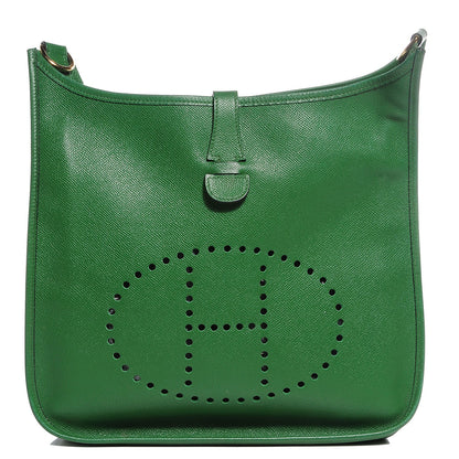 Hermes Courchevel Evelyne GM Vert Clair 1 of 12
