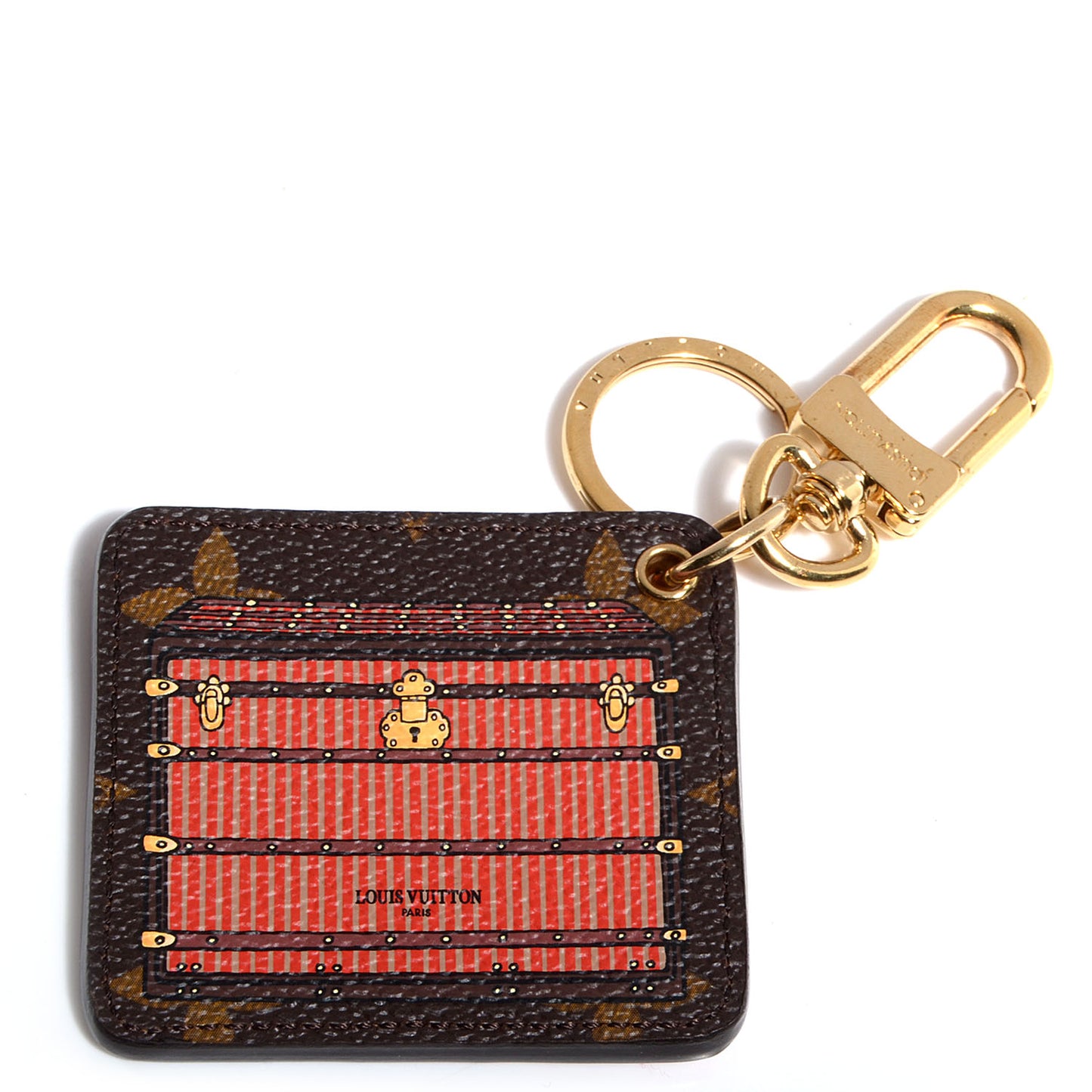 Monogram Illustre Trunk Key Holder Bordeaux