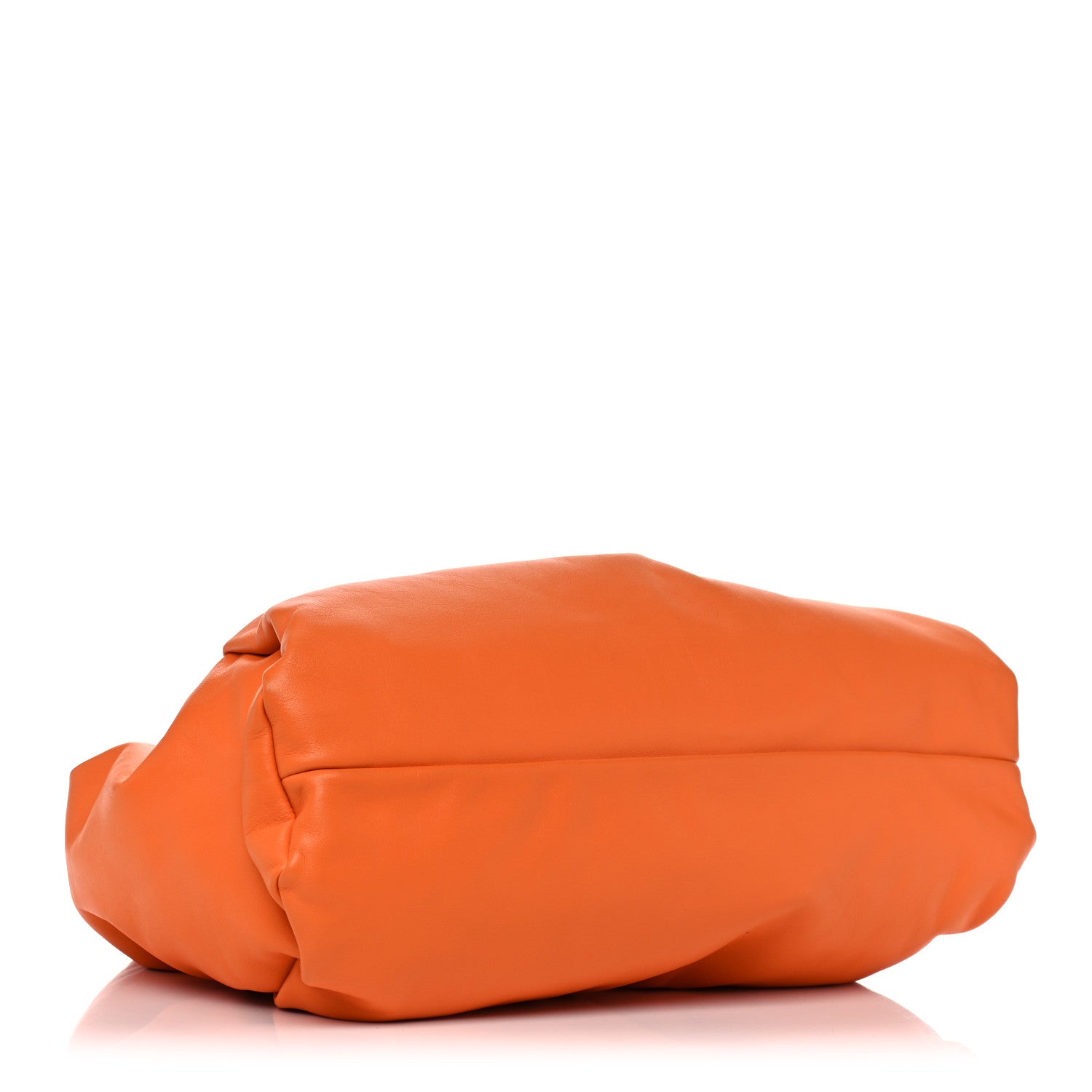 Bottega Veneta Smooth Butter Calfskin Small The Shoulder Pouch Light Orange 4 of 9