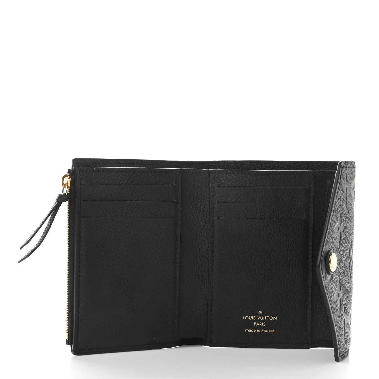 Louis Vuitton Empreinte Victorine Wallet Black 5 of 8