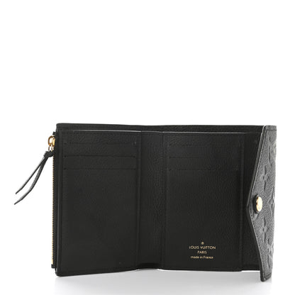 Louis Vuitton Empreinte Victorine Wallet Black 5 of 8