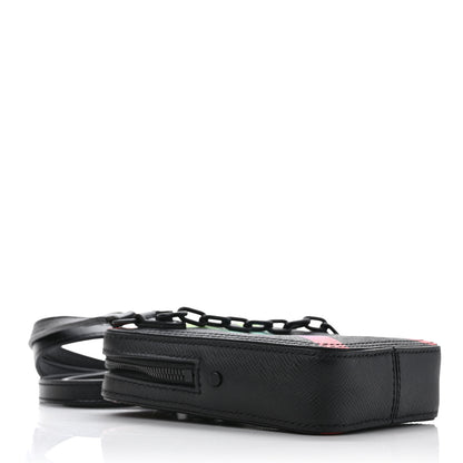 Louis Vuitton Taiga Rainbow Danube Messenger Black 4 of 8