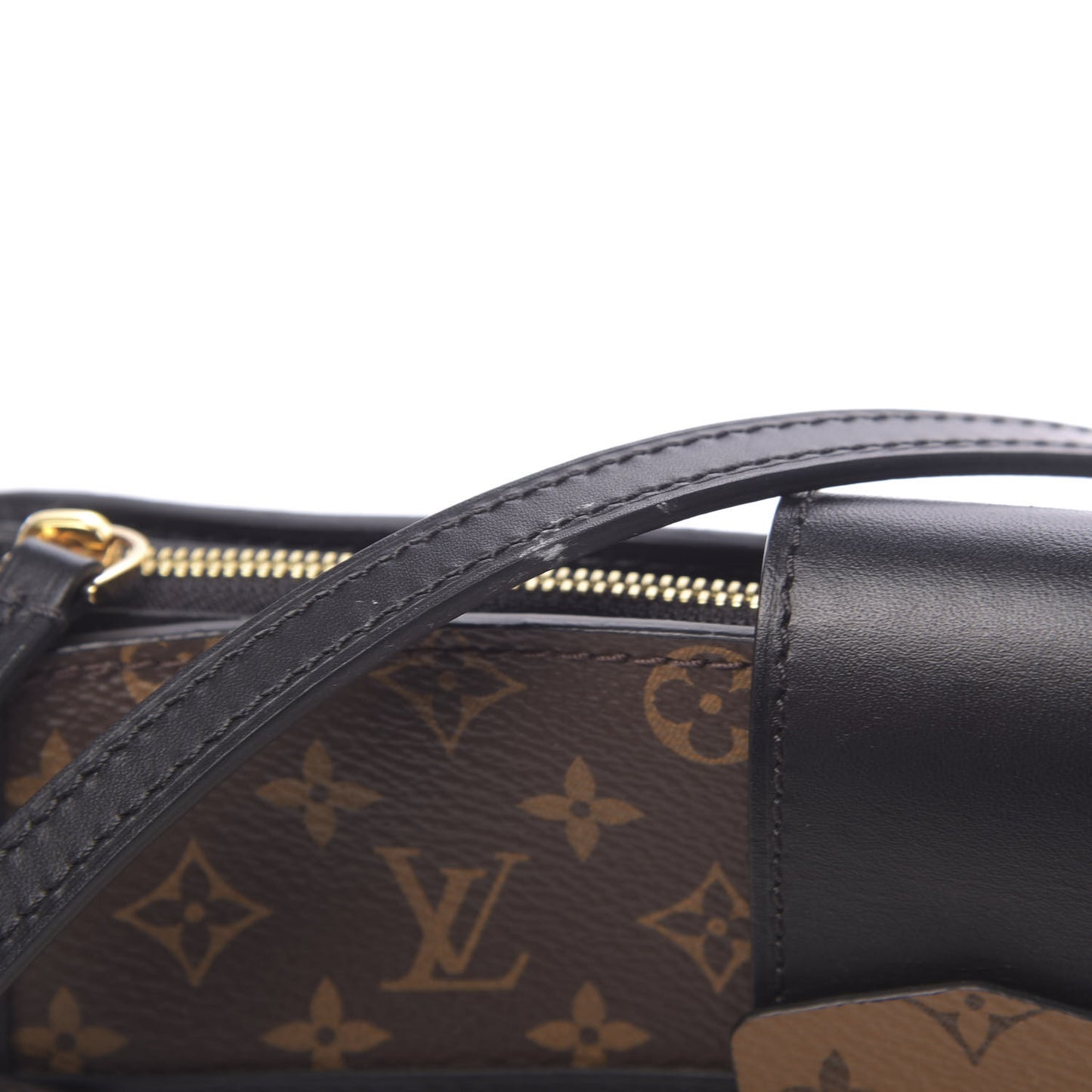 Reverse Monogram Trunk Clutch