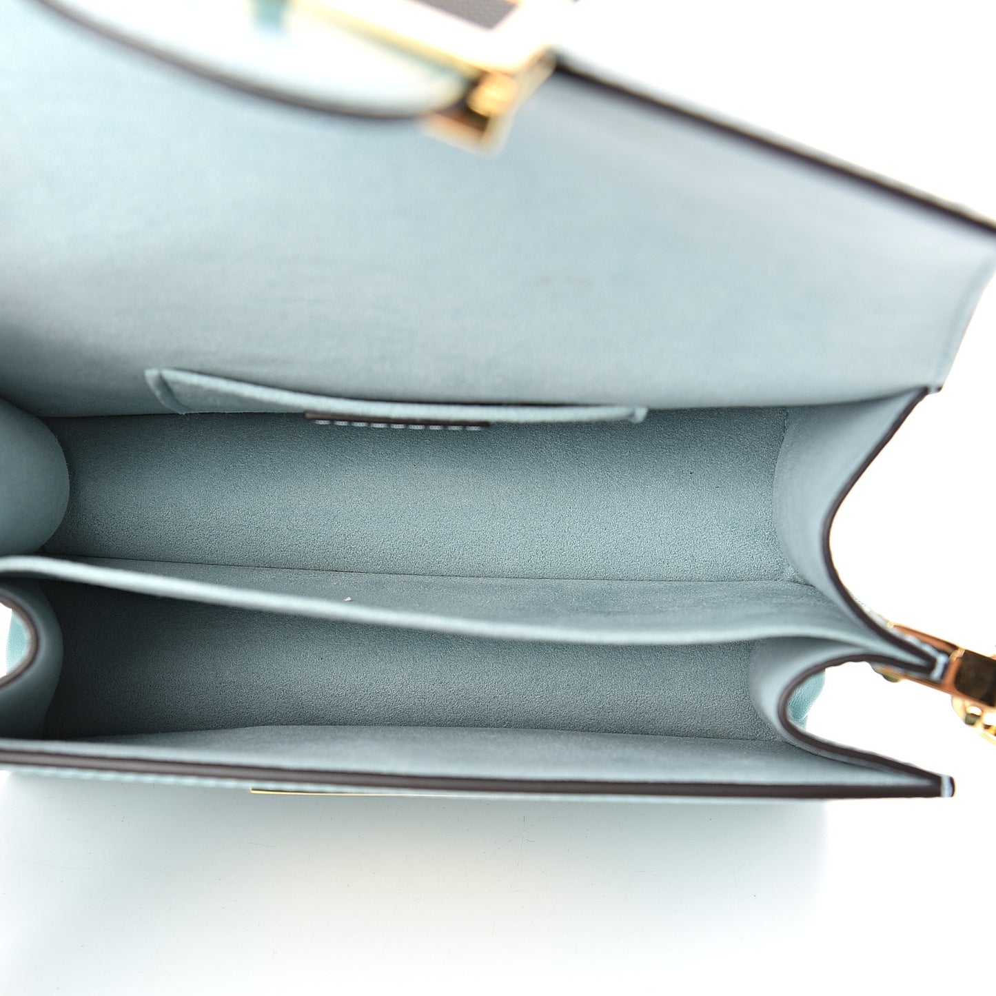 Smooth Calfskin Dauphine Mini Blue