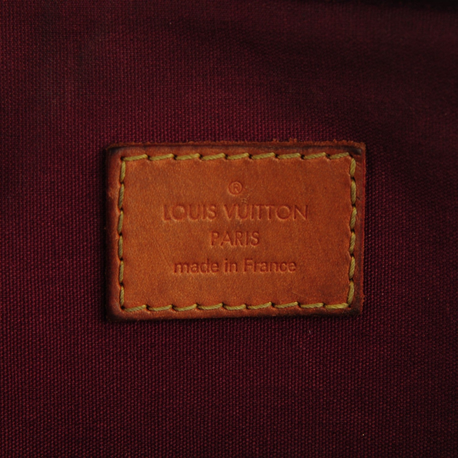 Louis Vuitton Vernis Alma GM Rouge Fauviste 6 of 7