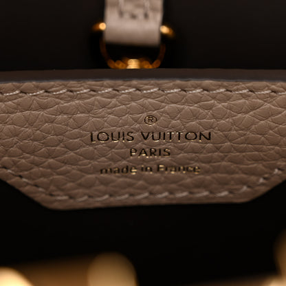 Louis Vuitton Taurillon Capucines BB Galet 6 of 9