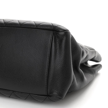 Chanel Caviar Quilted Grand Shopping Tote GST Black 10 of 10