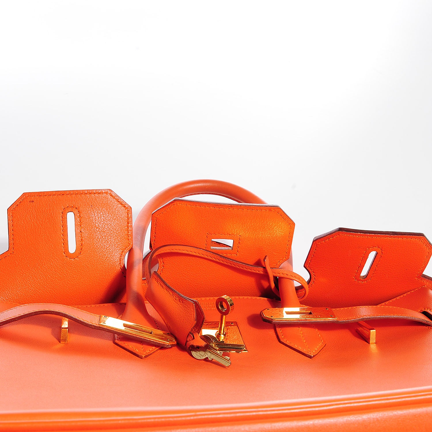 Hermes Gulliver Birkin 35 Orange 25 of 27