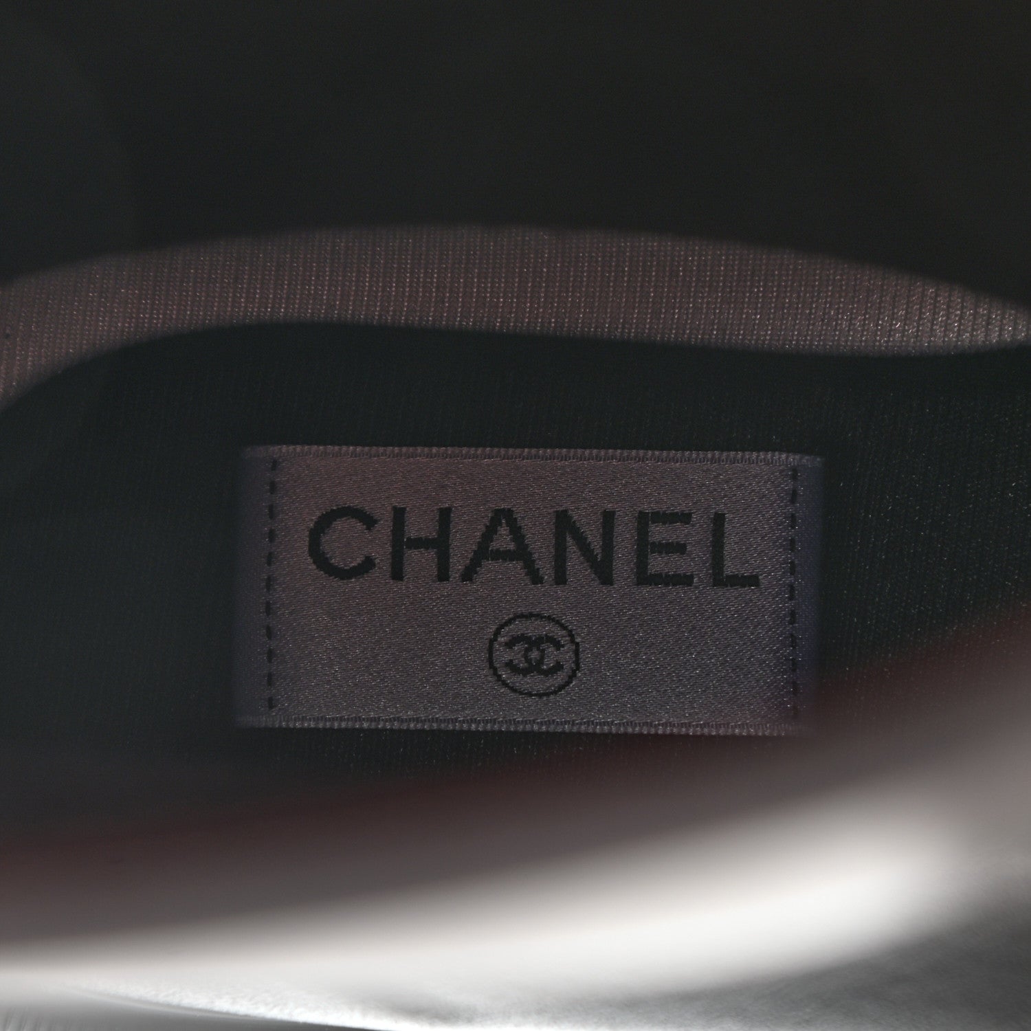 Chanel Caoutchouk CC High Boots 37 Black 6 of 8