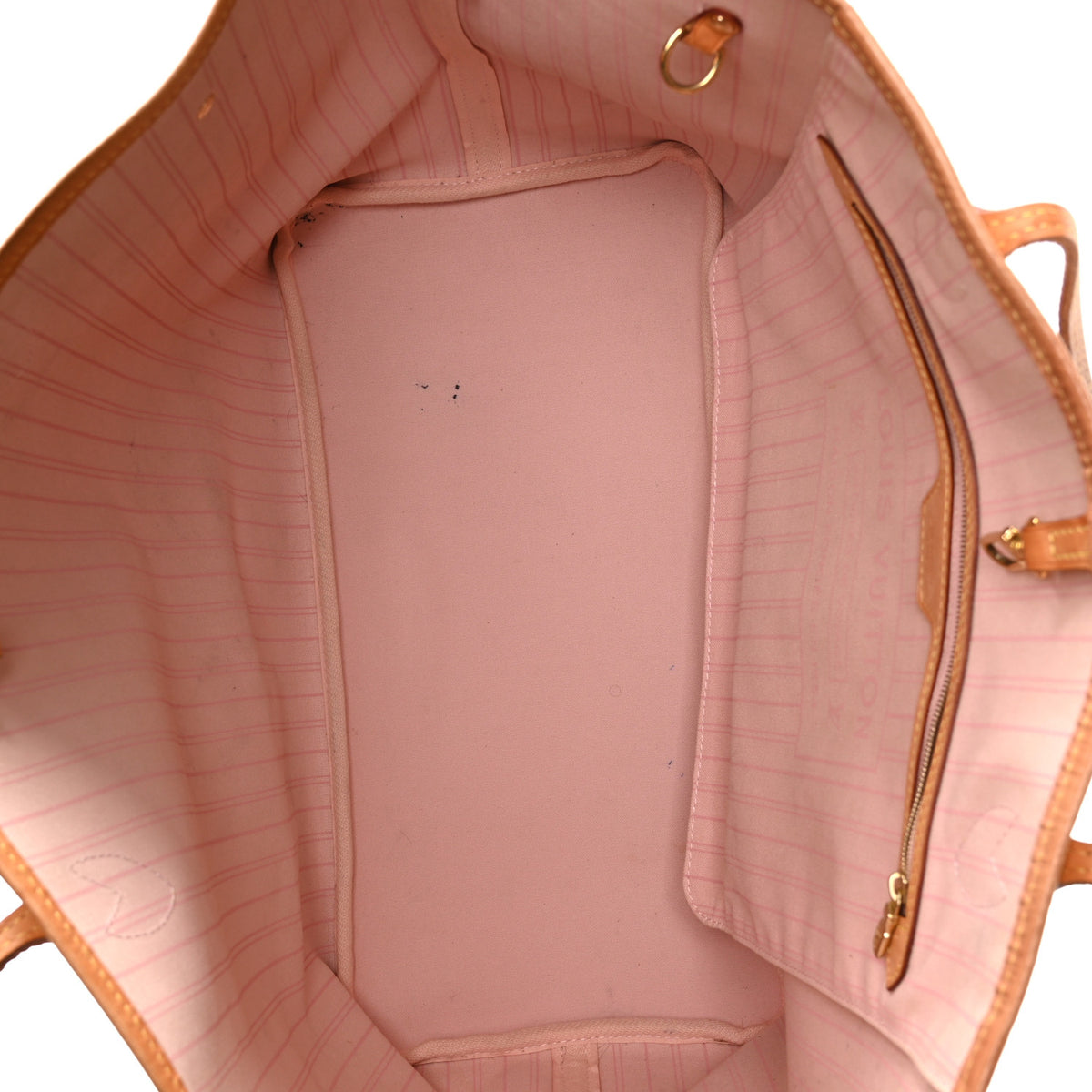 Louis Vuitton Damier Azur Neo Neverfull GM Rose Ballerine 6 of 13