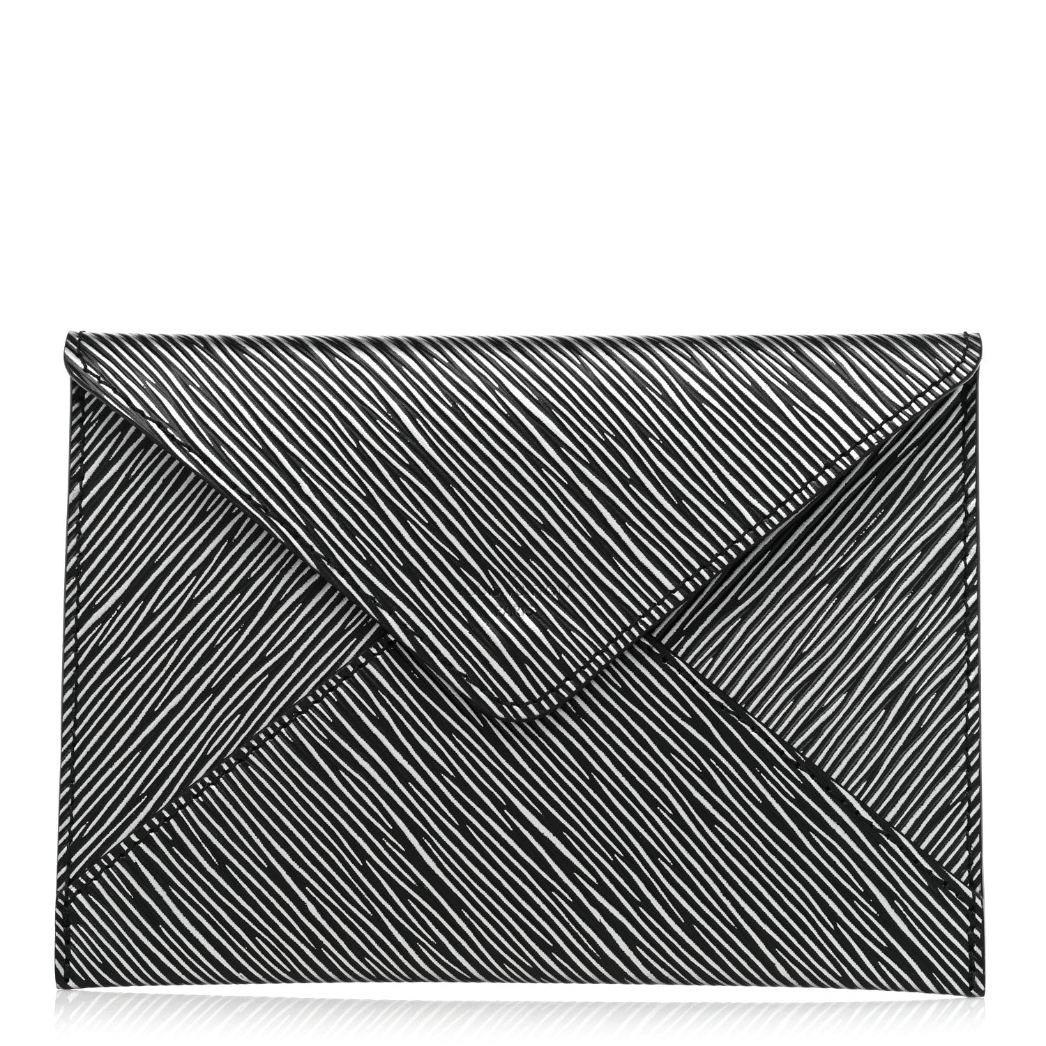 Louis Vuitton Metallic Epi Medium Kirigami Pochette Insert Platine 1 of 7