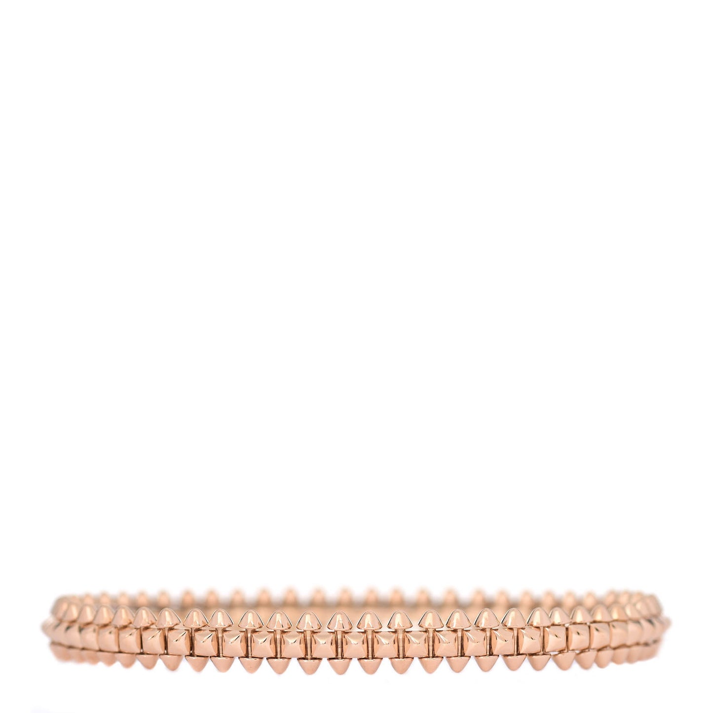 18K Pink Gold Small Clash De Cartier Bracelet 16