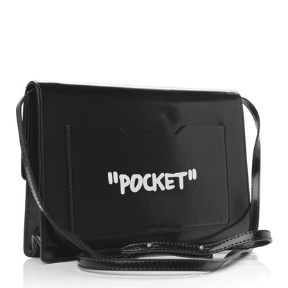 Off-White Calfskin Jitney 1.0 Not For Sale Shoulder Bag Black 3 of 11