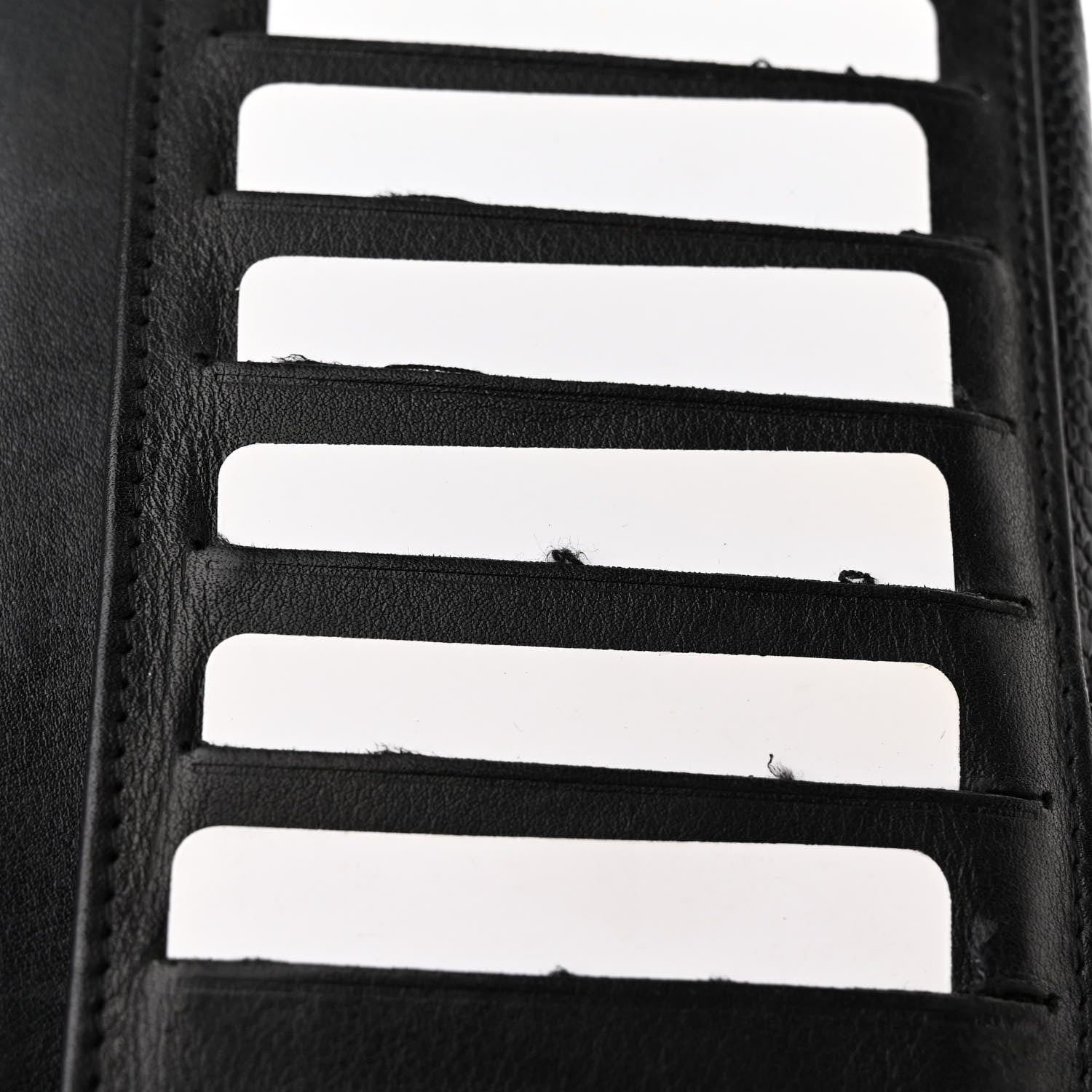 Chanel Caviar Timeless CC French Long Wallet Black 10 of 13