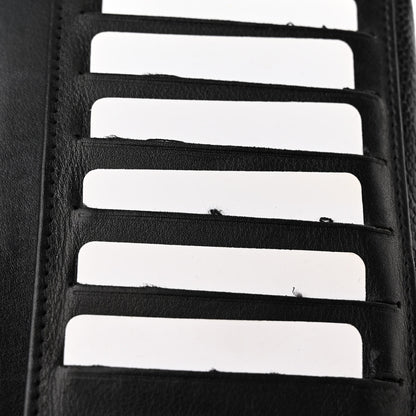 Chanel Caviar Timeless CC French Long Wallet Black 10 of 13