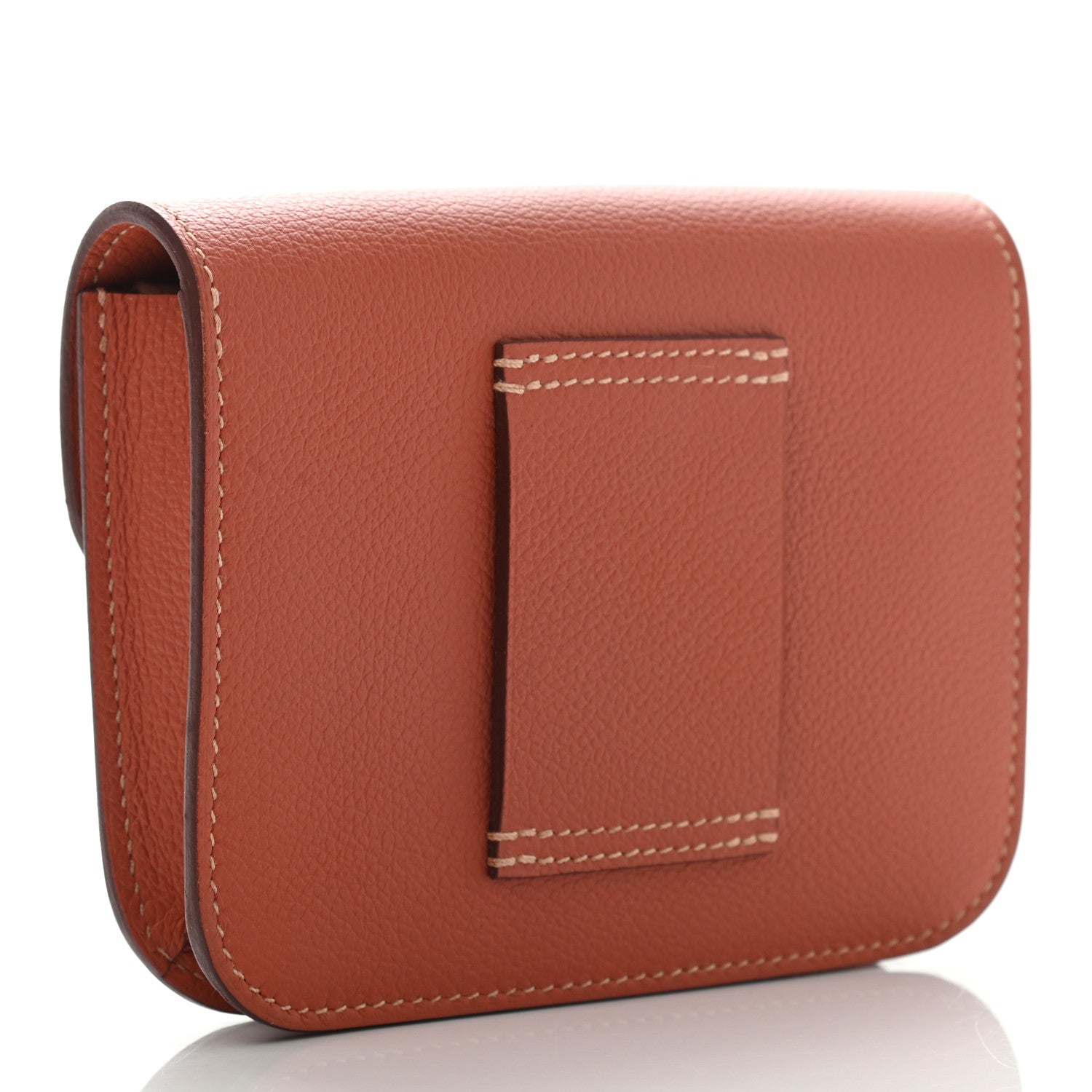Hermes Evercolor Bi-Color Constance Slim Wallet Blush Bleu Frida 3 of 8