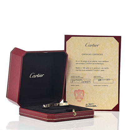 Cartier 18K Yellow Gold LOVE Cuff Bracelet 17 5 of 5
