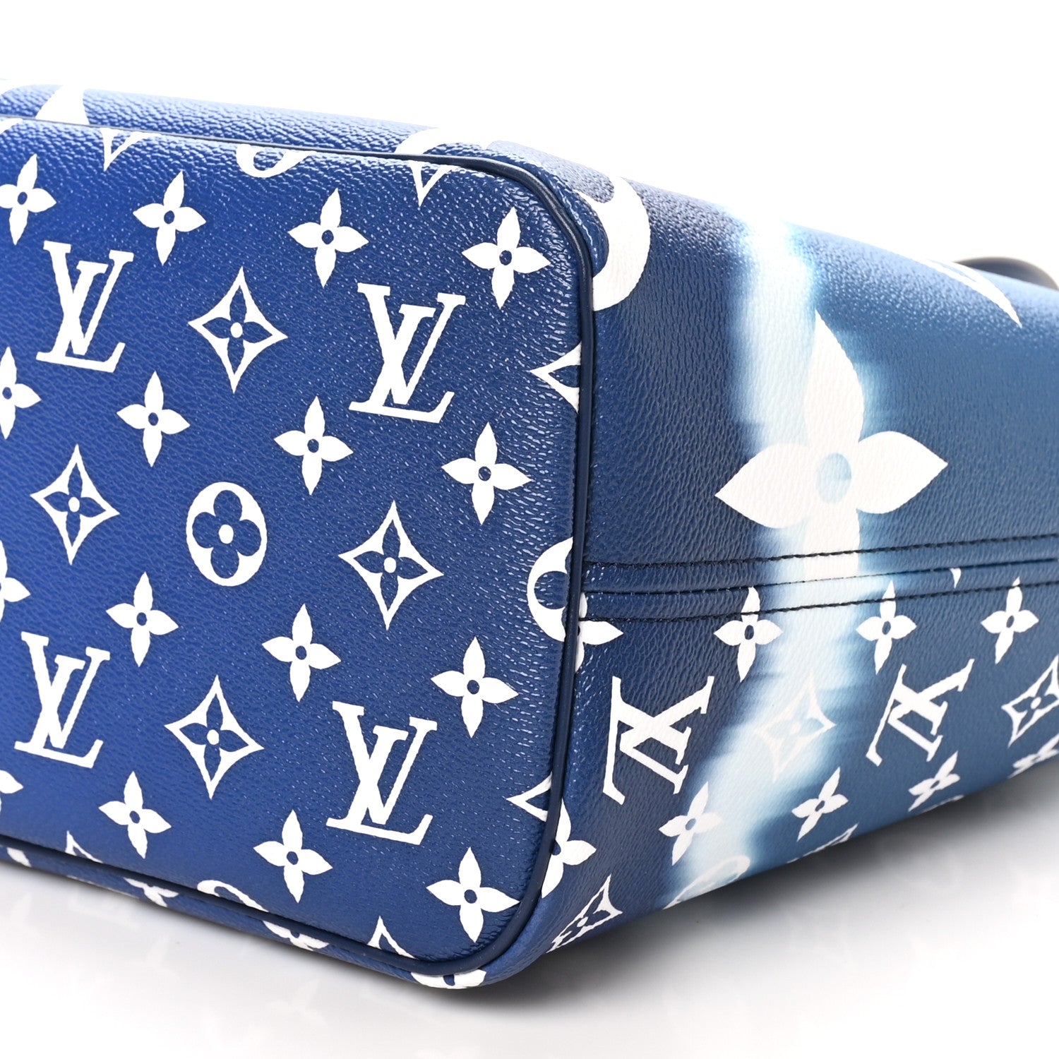 Louis Vuitton Monogram Escale Neverfull MM Blue 11 of 12