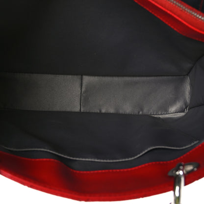 Chanel Caviar Quilted Grand Shopping Tote GST Red 5 of 12