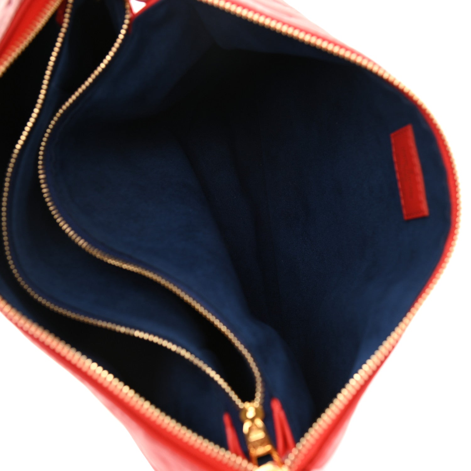 Louis Vuitton Lambskin Embossed Monogram Coussin PM Red 6 of 11