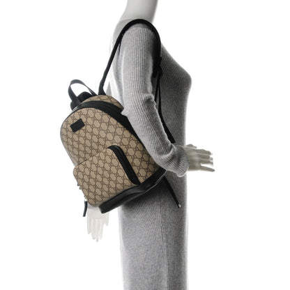 Gucci GG Supreme Monogram Small Eden Day Backpack Black 2 of 7