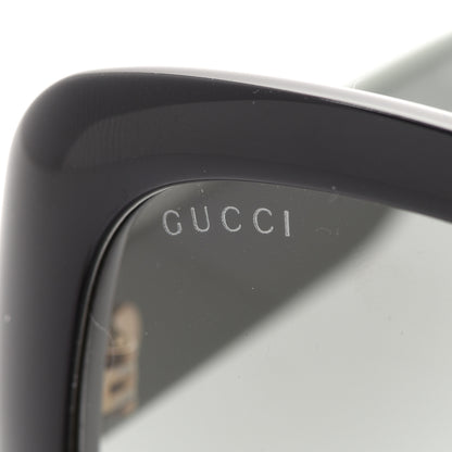 Gucci Acetate Square GG Web Sunglasses GG0713S Black 8 of 9
