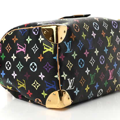 Louis Vuitton Monogram Multicolor Speedy 30 Black 7 of 8