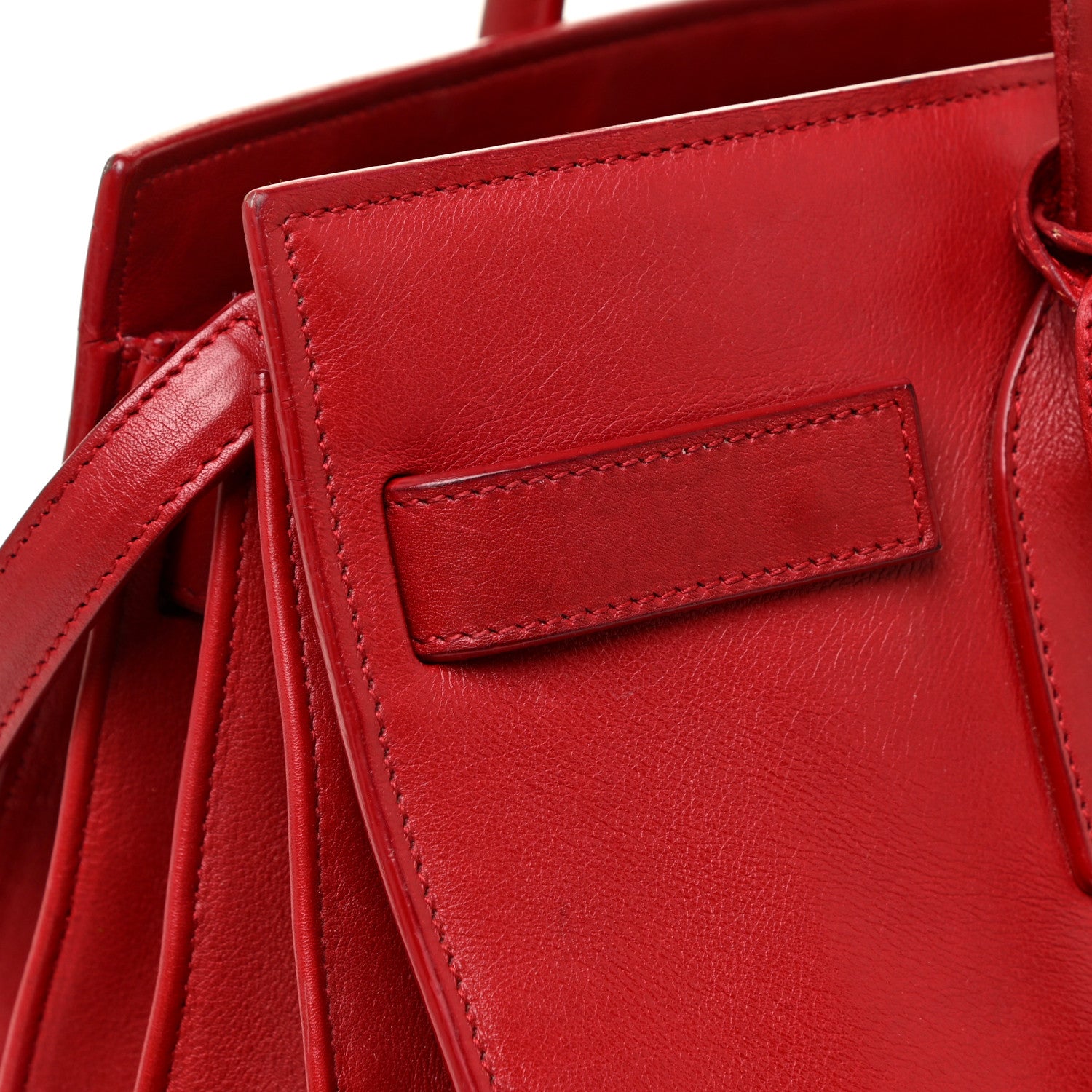 Saint Laurent Calfskin Small Sac De Jour Rouge Orient 14 of 26