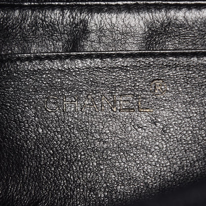 Chanel Caviar Quilted Jumbo Kelly Flap Black 6 of 12