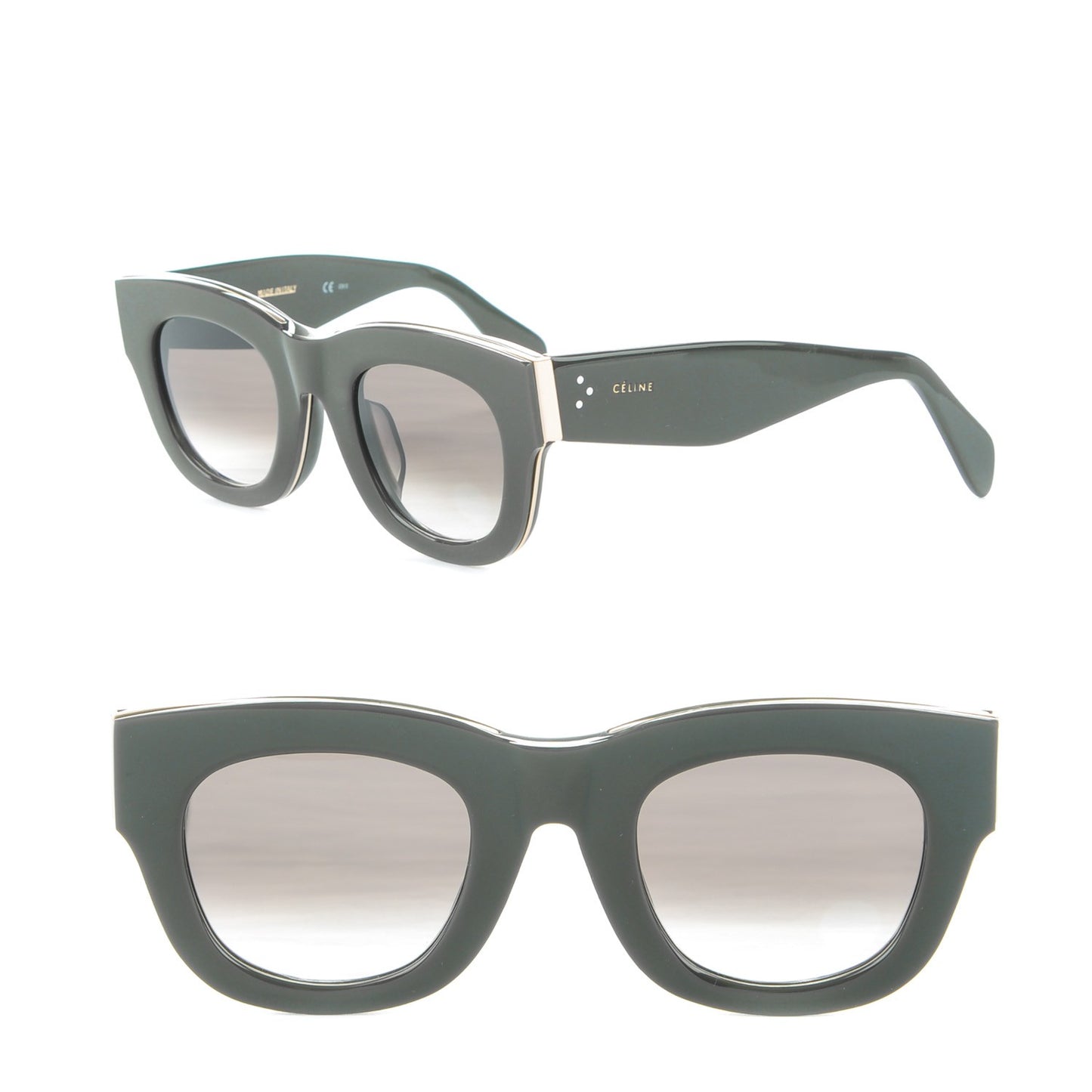 Strat Brow Sunglasses CL 41102/F/S Dark Green