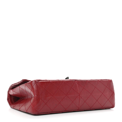 Chanel Aged Calfskin Quilted 2.55 Reissue 226 Flap Red 4 of 13