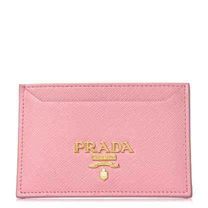Prada Saffiano Metal Card Case Petalo 1 of 8
