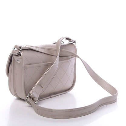 Chanel Metallic Calfskin Quilted Jungle Stroll Messenger Bag Gold 3 of 9