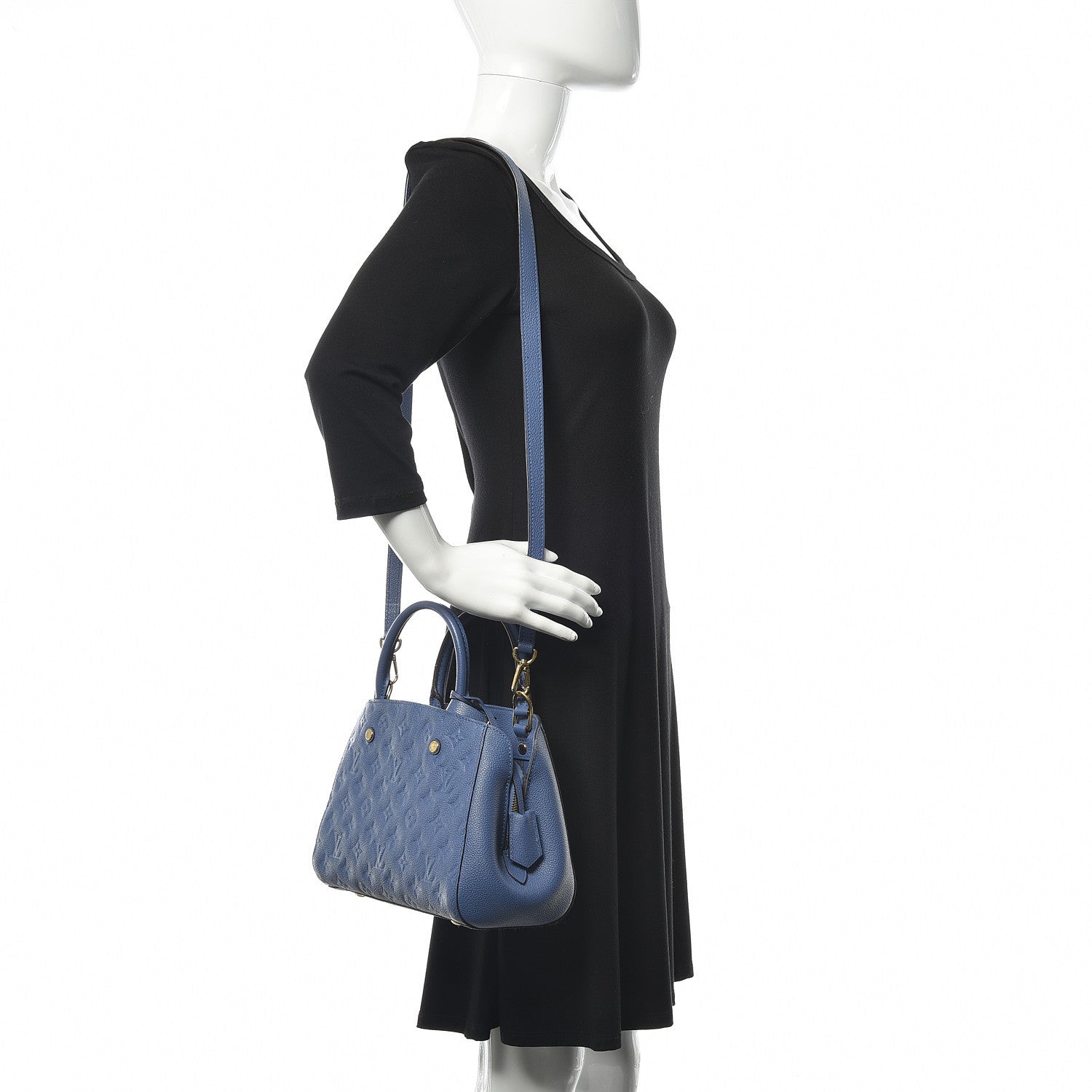 Louis Vuitton Empreinte Montaigne BB Denim 2 of 9