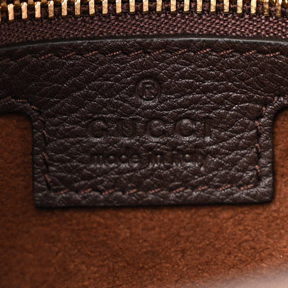 Gucci Suede Talco Roxy Calfskin Blondie Chain Shoulder Flap Bag Burnt Satin 6 of 10