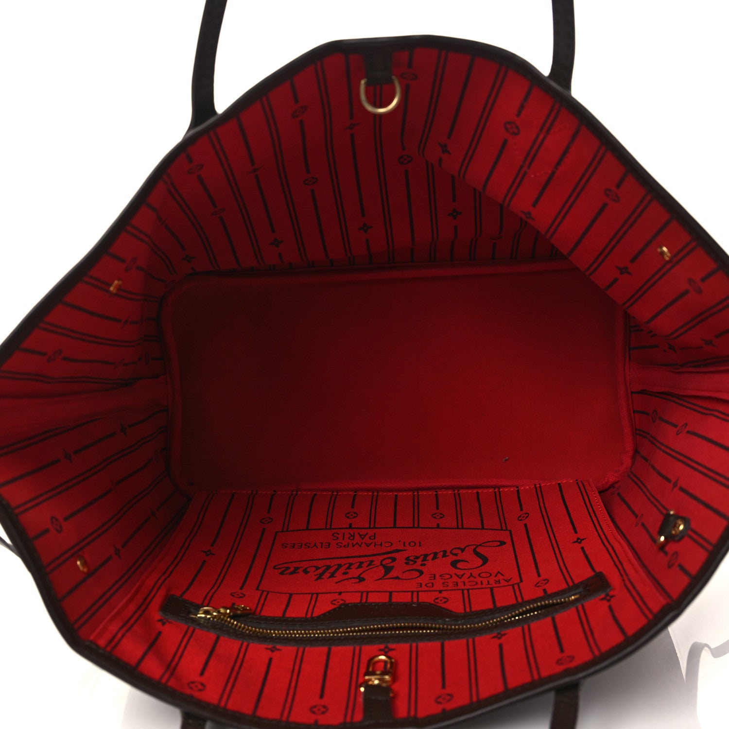 Louis Vuitton Damier Ebene Neverfull MM 5 of 9