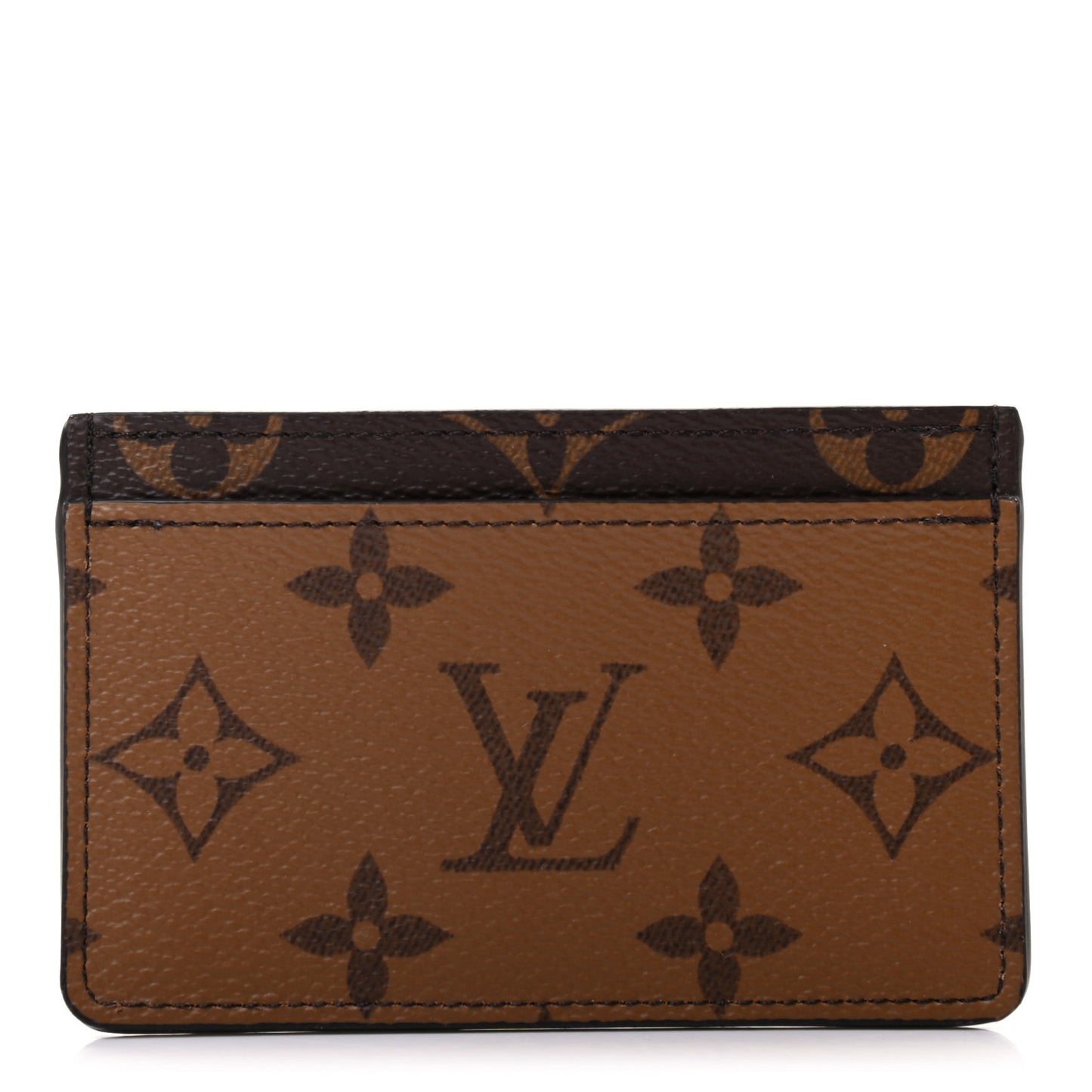 Reverse Monogram Card Holder