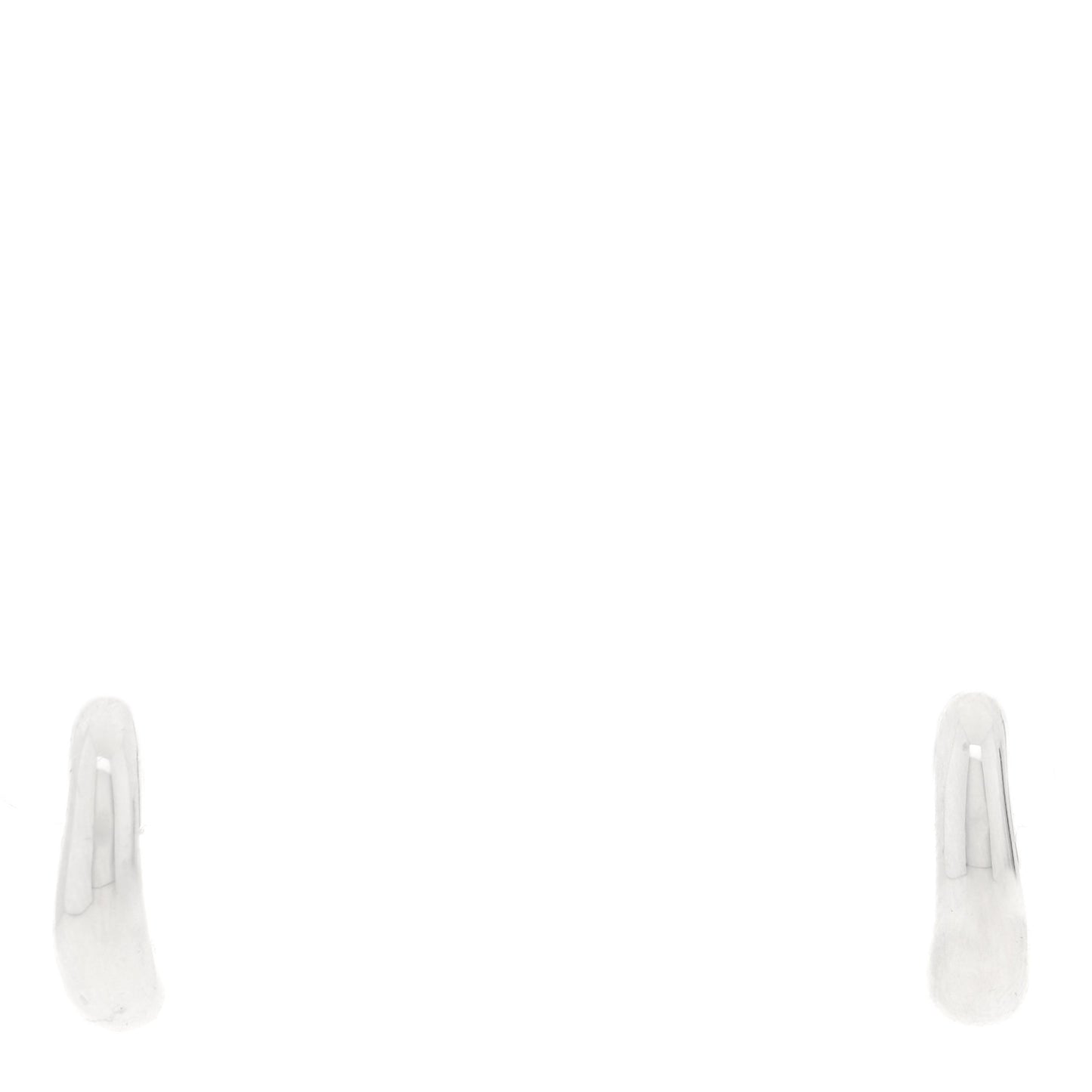 Sterling Silver Surf J Hoop Earrings