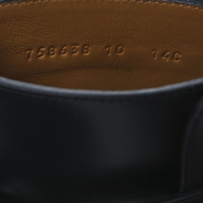 Gucci Cordovan Lux Men Ankle Boots 10 Black 10 of 12