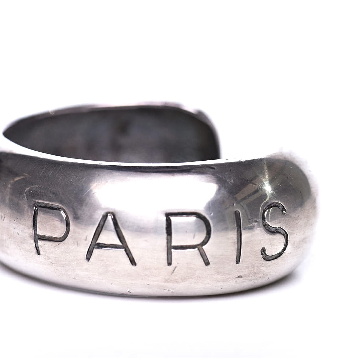 Paris Cuff Bracelet Silver