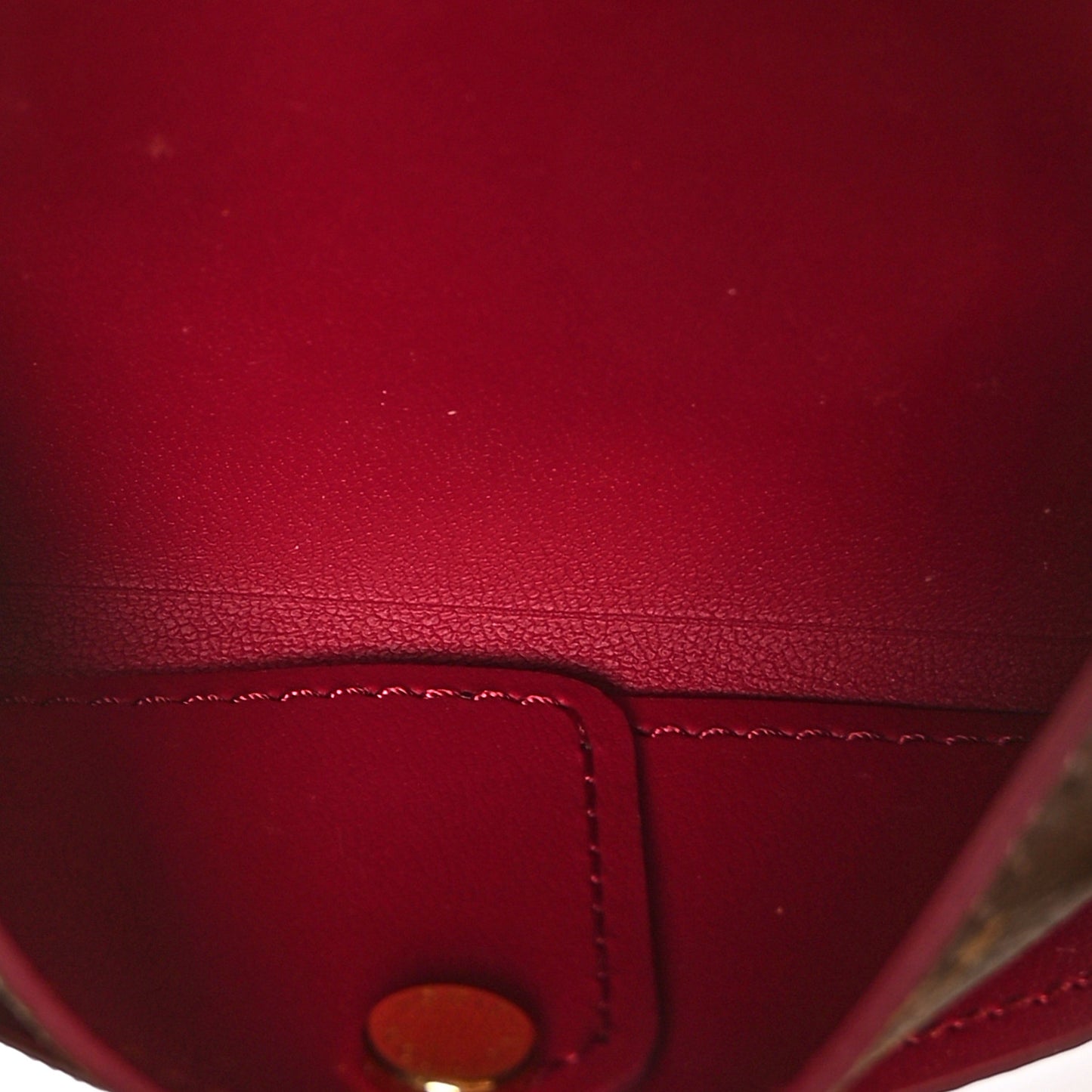 Monogram Small Kirigami Pochette Insert Fuchsia