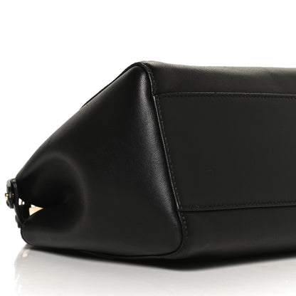 Fendi Nappa Mini Peekaboo Iconic Satchel Black 9 of 12