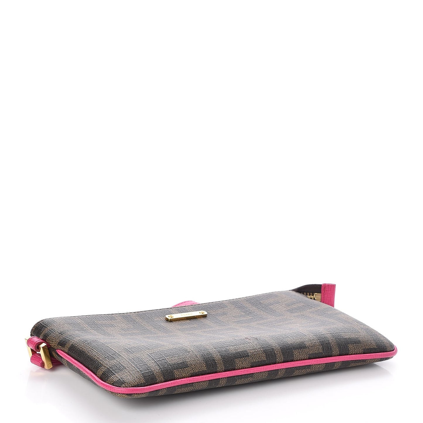 Zucca Spalmati Vitello Elite Pochette Tobacco Ciclamino