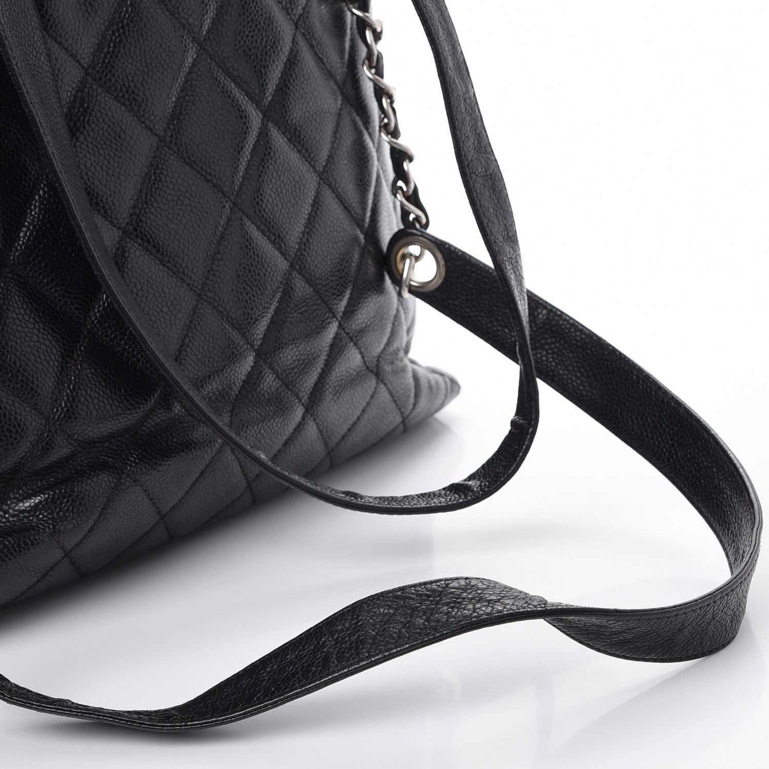 Chanel Caviar Quilted Flap Shoulder Bag Black 11 of 14